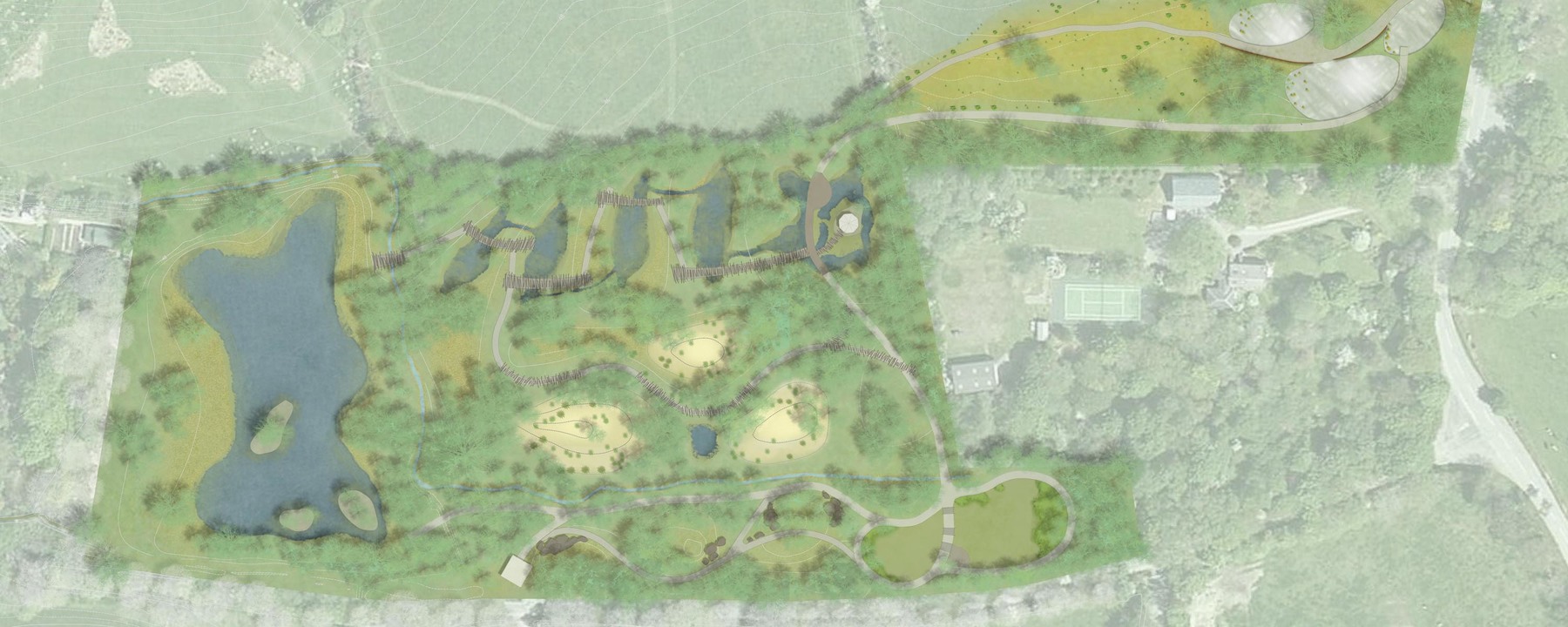 New Zealand ecological gardens, Isle of Man (UK)
